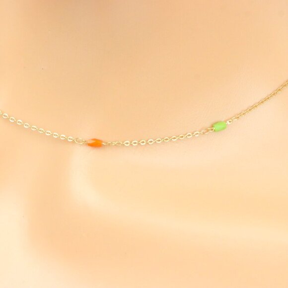 Minimalist Necklace Chain, Elegant Jewelry for Women & Girls | MLCRC1948 - Picture 10 of 10